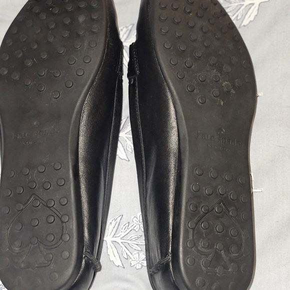 Kate Spade Black Leather Loafers - Picture 6 of 6